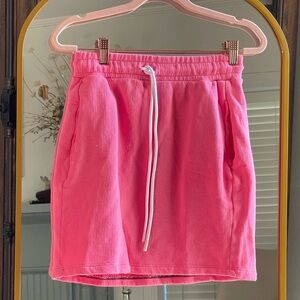 NWOT Cotton Citizen Women's Pink 100% Cotton Brooklyn Skirt